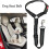 XUKEY Clip per cintura di sicurezza per auto per cani e gatti, regolabili, per viaggi e sicurezza. 1