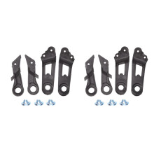 2sets Auto Koplamp Reparatie Kit voor   RX330 2003-2008 Koplamp Beugel Bescherming Ring 8119448030 8119348030