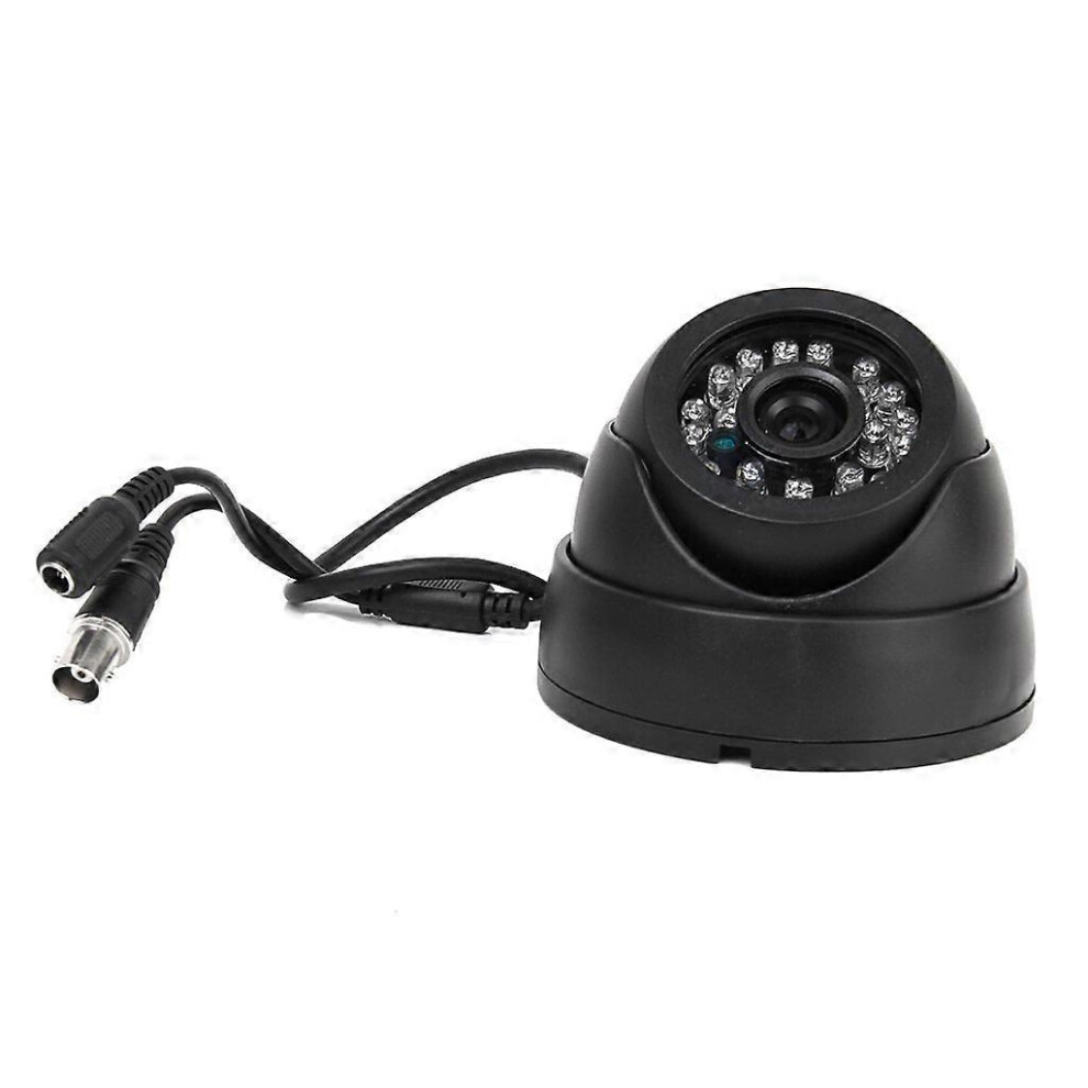 Surveillance Camera 1/3" Cmos 700Tvl 24 Led Ir Cut 3.6Mm Security Indoor Dome Cctv Camera Black 6902344604880