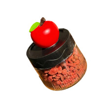 Stylish Glass Jar With Sealed Lid Keep Coffee Grounds Dry And-1