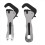 2pcs Mini Stubby Pipe Vise Wrench,Mini Stubby Wrench 1