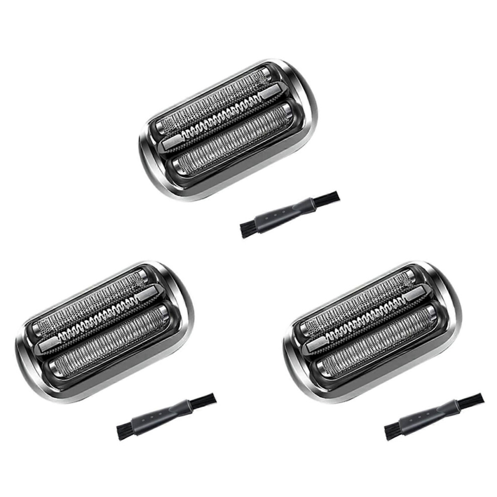 3X 73S Shaver Foil & Cutter compatible Part for Braun Series 7, 7020S, 7025S, 7085Cc, 7027Cs, 7071Cc, 7075Cc