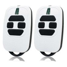 Émetteur de télécommande de porte de garage compatible avec l'émetteur portatif DEA GTI4 433,92 MHz (lot de 2)