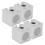 Aluminum Profile Connector 30 mm 4-Pack 1