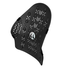 Car Lumbar Support Pillow Ergonomic Breathable Cushion with Adjustable Straps for Car Seat, Black 45x36cm