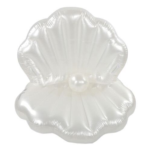 Pearl Shell Inflatable Floating Row Swimming Pool Inflatable Floating Bed Swimming Ring 1