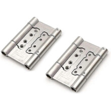 2 Pieces Cafe Salon Door Pivot Hinge Stainless Steel Mortiseless Double Action Invisible Door Hinges 12.5 cm(5 inch)