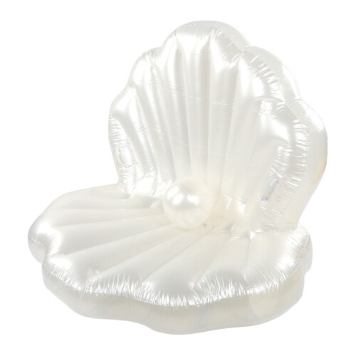 Pearl Shell Inflatable Floating Row Swimming Pool Inflatable Floating Bed Swimming Ring 2