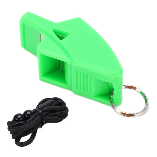 Durable Plastic Multi-Function Competition Whistle for Hiking Camping Outdoor