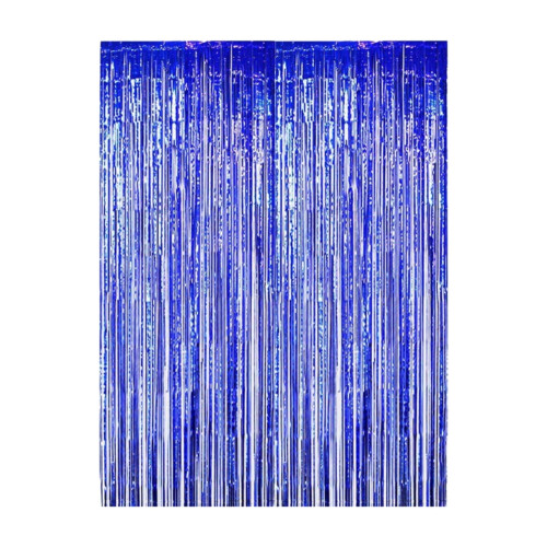 Gold Foil Backdrop and Streamers for Parties