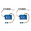 2X 12V  Digital Temperature Controller, WiFi APP Control High Temperature Control Module -99 Celsius-999 Celsius 24V 1
