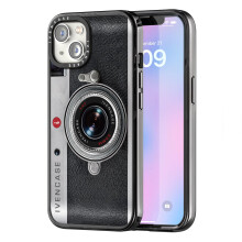 Cute Floral Clear Shockproof Case for iPhone 13 14, Slim Protective Design for Women