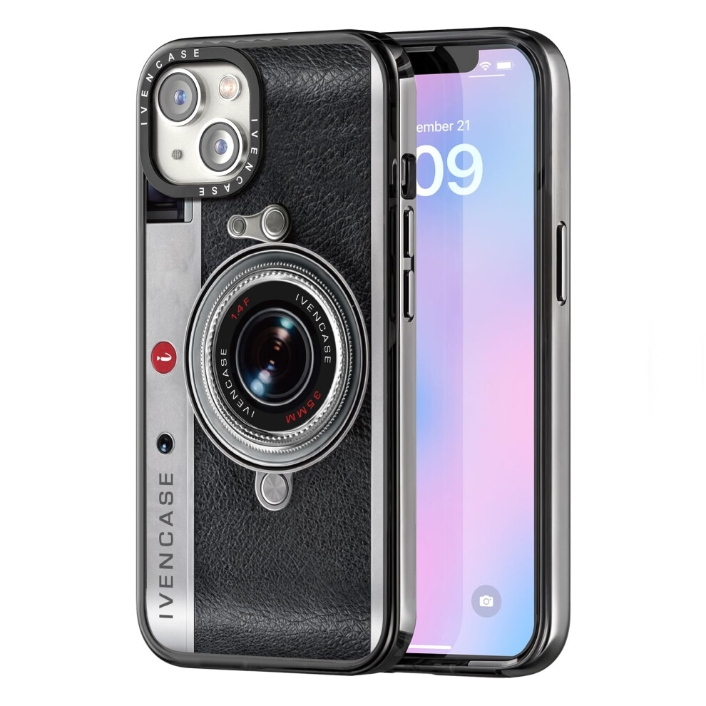 Cute Floral Clear Shockproof Case For Iphone 13 14, Slim Protective Design For Women 9771547569077