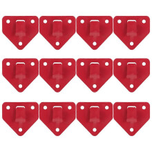 Hemoton 12 stuks muurbeugels voor brandblussers, zware muurhaken voor brandblussers