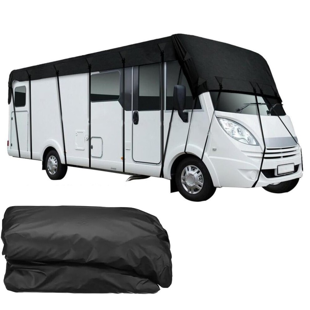 Caravan Roof Cover 210D Oxford Waterproof Uv Resistant Tarp For Motorhome All Weather Protection 8.53M 9771547582038