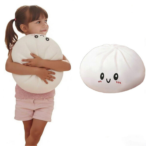 Jumbo Stress Ball 9.8 Inch Dumpling Shape Squishy Toy for Anxiety Relief and Sensory Play