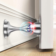 Magnetic Door Stop Catch - Outdoor And Indoor Patio Door Stops With Adhesive