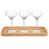 Final Touch Set of 3 Espresso Martini Flight Glasses 1