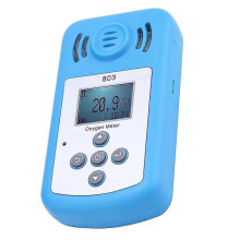 Oxygen Meter Portable Oxygen(O2) Concentration Detector with LCD Display and Sound-light Alarm Edition