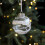 Clear Plastic Fillable Christmas Ornaments 3.14in (8cm) Set 1