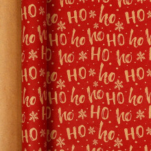 Julklappspapper Jultomten Snögubbe Julgransmönster Bukett Förpackningspapper Nyårsfest Dekorationspapper