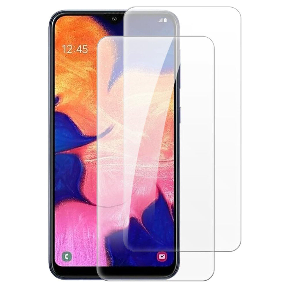 2 Pack Tempered Glass Screen Protector For Samsung Galaxy A10, Hd Clear AntiâScratch Case Friendly Bubbleâ Fit 9771547582427