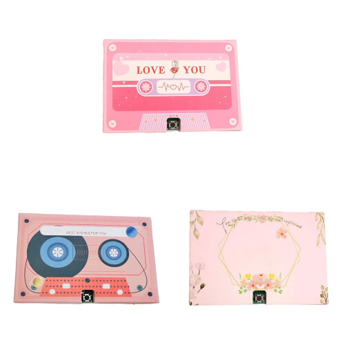 Voice Recordable Greeting Card 3-Pack 60s Recording