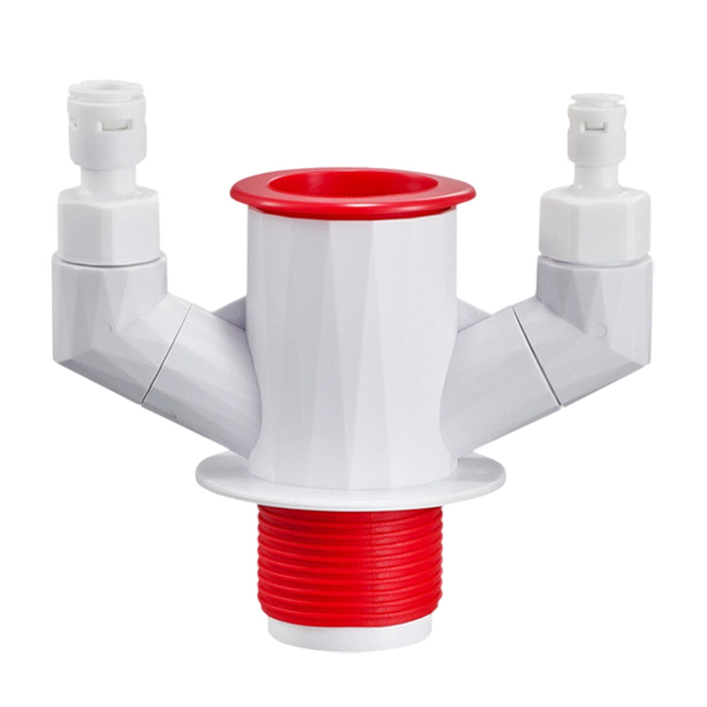 Odor Plug Tee, Odor Sealer Plugs, 3 Way Water Drain Pipe, Multi Purpose Downspout Drain Tee Odor Proof For Sink Accessories 9028731755984