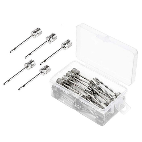 30 Pieces Ball Inflation Pump Needle Inflation Connect Tool Inflator Needles