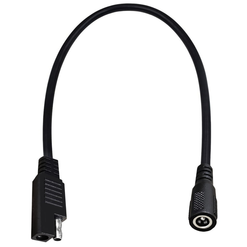 Flexible Sae Plug To Dc5.5x2.1 Female Adapter Cable Dc5521 Power Supply Cord For Solar Panel Solar Battery Panel 9028731036656