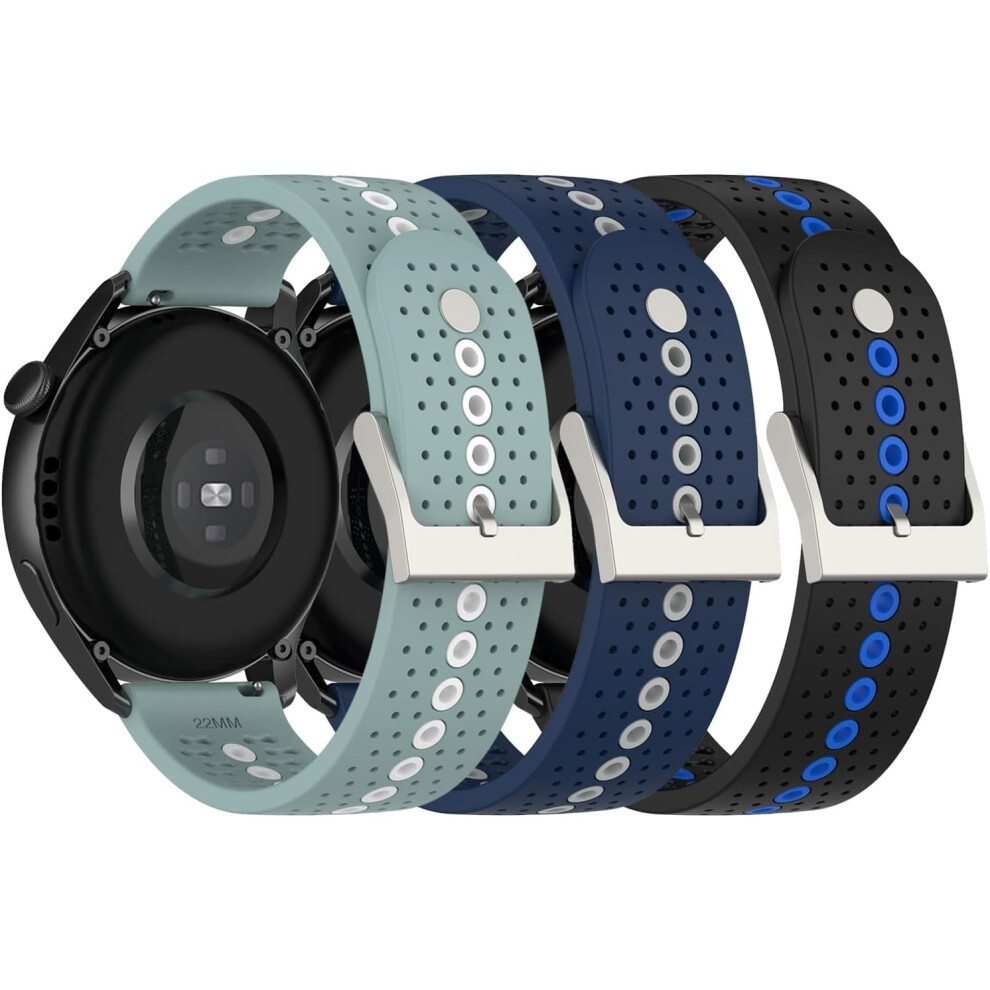 Xihama 22Mm Silicone Bands Compatible With Suunto Vertical/ 9 Peak/ 9 Peak Pro/ 5 Peak, Wristband Strap Replacement Bracelet For Suunto 9 Peak 9028731223773