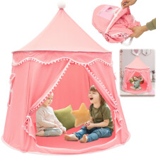 Speeltenten in kasteelstijl voor peuters, opklapbare speelhuisjes voor binnen, draagbare prinsessentent voor meisjes, speelhuisje voor leesfeestjes