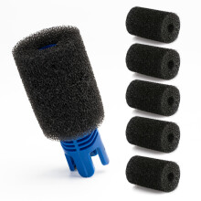 6 Packs For Polaris Pool Cleaner Parts,Tail Sweep with Scrubber Replacement Part Fit for Polaris 3900 Sport, 380, 360, 280, and 180 Pool Cleaners