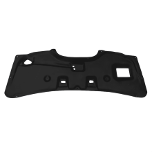 Geluidsisolerende mat voor Nissan Rogue/X-Trail T32 (2014–2020), compatibel met motorkap en schutbord, zwart