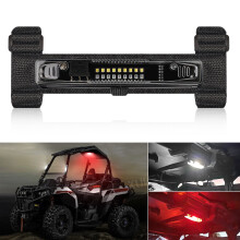 UTV Dome Light Roll Bar Mount LED Interior Lamp White Red