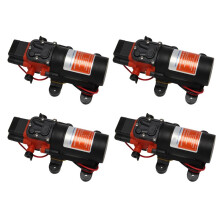 4X Seaflo 12V Water Pressure Diaphragm Pump 3.8 LPM 1.0 GPM 40 PSI - Caravan/Rv/Boat/Marine