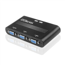 2 in 1 Out VGA Switcher Splitter Video Converter Adapter HD Video Display for Projector Display PC TV Laptop