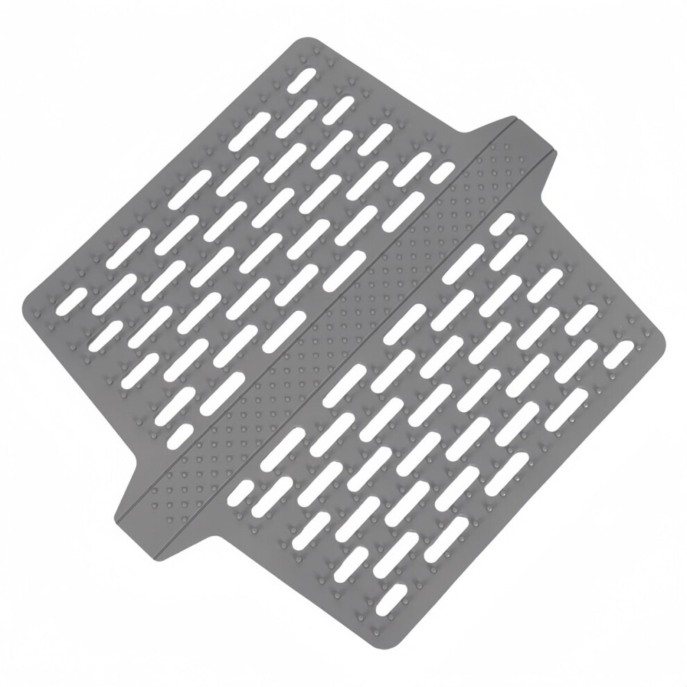 Silicone Sink Saddle Mat For Kitchen Double Sink Protector Heat Resistant Pad 9365509144350