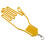 Golf Gloves Holder Plastic Rack with Stretcher 1