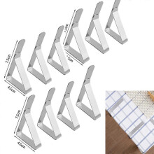 10PCS Tablecloth Clip, Adjustable Tablecloth Clip, Tablecloth Clip, Stainless Steel Tablecloth Clips, Garden Tablecloth, Tablecloth Clip Tablecloth,