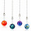 Glow Universe Ceiling Fan Pull Chain Extenders with Planet 1