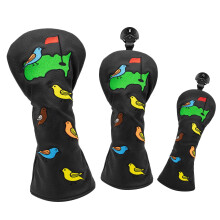 Kryt hlavy golfové hole Deluxe, pouzdro na rukáv, ochranné dřevěné pouzdro PU3 5UT, 3UT3UT