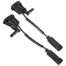2X New Windshield Heated Washer Sprayer Nozzle Jet 61668361039 For- 3 Series E46 325 330 2003-2006 / E89 Z4 2009-2015