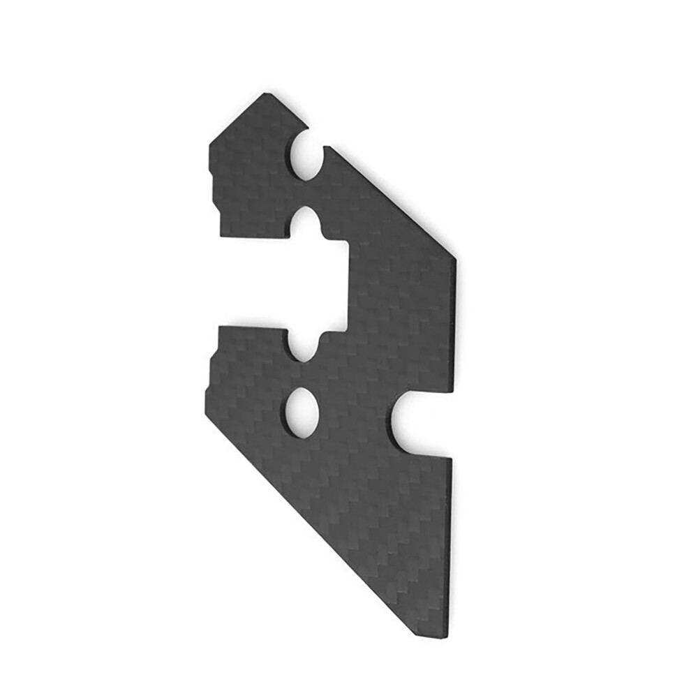 Carbon Fiber Upgrade Antidust Steering Cover For Tamiya Tt02 1/10 Rc Car Protection 9771547576617