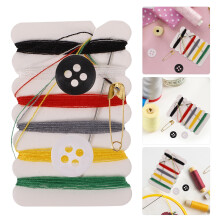 GOOHOCHY Sewing Thread Kit with 100 Packs of Tools Including Needle Thread and Pins for Home Sewing Work Assorted Color