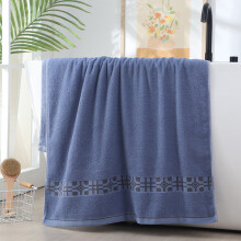 Toalha de Banho Grande de Algodão, 100% Algodão, Absorvente, Ideal para Adultos, Spa, Academia e Praia, Pacote com 1 Unidade