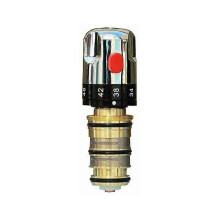 Macaron Chrome Plated Solid Brass Thermostatic Replacement Cartridge for Bath and Shower Mixer