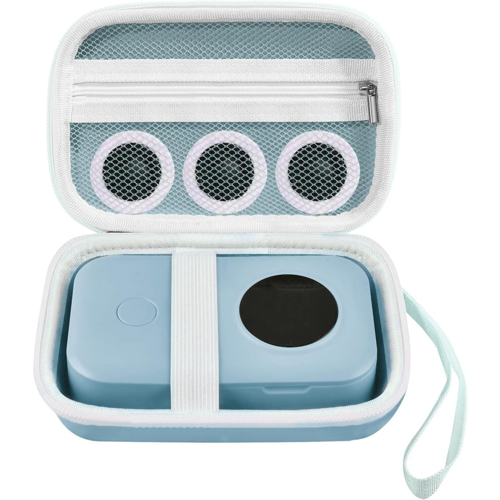 D30 Label Maker Case Compatible With Phomemo D30/D35, Niimbot D11/D110, Jadens D110 Â For Printer, Tape & Usb Cable Storage Green 9028731226095