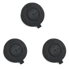 3X Headlight Cover Cap Rubber Lid 89072961 for 301 508 C4 15-19 Models C5 Sport 10-13