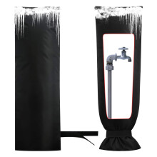 Outdoor Faucet Covers for Winter, 15x27.5in Hose Bib Covers, Reusable Waterproof Insulated Spigot Cover, Compatible with Standard Spigots